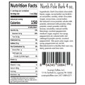 North Pole Bark (Dark Chocolate, White Chocolate, and Peppermint) Nutrition Facts
