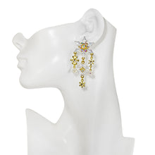 Load image into Gallery viewer, Kirks Folly Snow Flurries Earrings (Goldtone)
