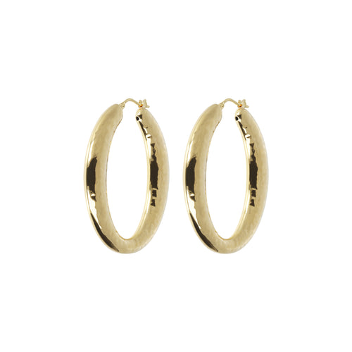 Louis Dell'Olio Bronze Electroform Hoop Earrings