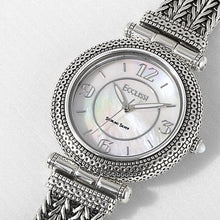 Load image into Gallery viewer, Ecclissi &quot;The Jill&quot; Sterling Silver Mother of Pearl Watch
