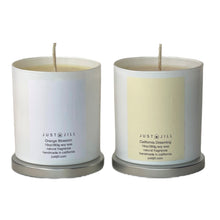 Load image into Gallery viewer, Just Jill Scented Candles (2-pack) California Dreaming/Orange Blossom
