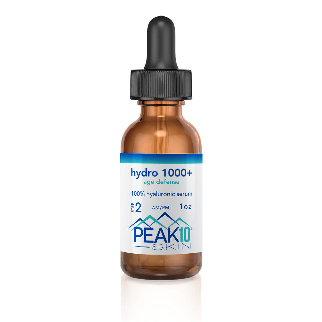 PEAK 10 SKIN® HYDRO 1000+ age defense Hyaluronic serum