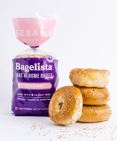 Bagelista Bake at Home Sesame Bagels