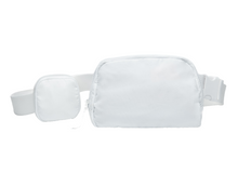 Load image into Gallery viewer, WanderFull White HydroBeltbag with Removable Hydration Holster
